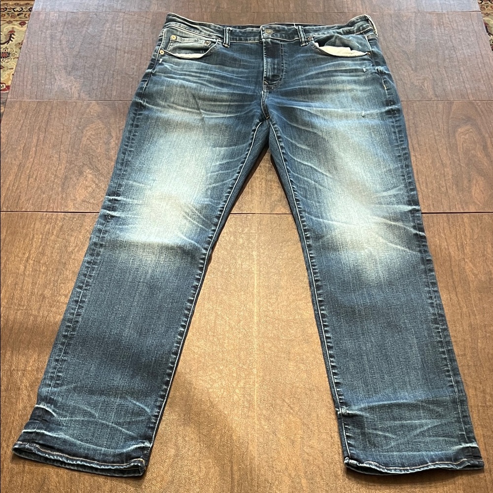 American Eagle Men's Original Straight Ne(x)t Level Flex Blue Jeans 36x32